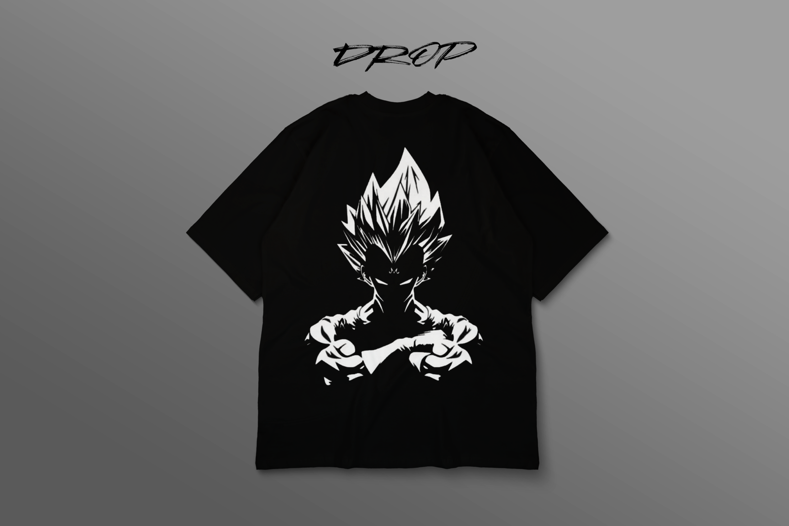 Oversize Vegeta – Black