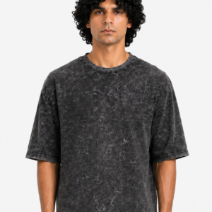 Acid Wash Drop Shoulder